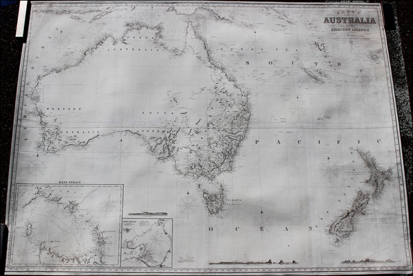 71-Australia and New Zealand Map By James Imray & Son