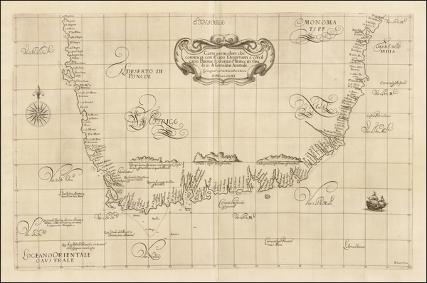 77-South Africa Map By Robert Dudley