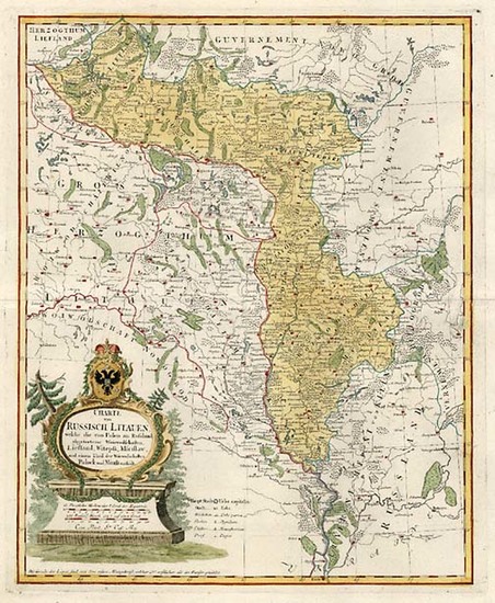 97-Europe, Poland, Russia and Balkans Map By Homann Heirs