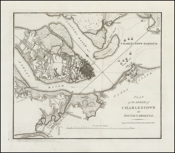 49-Southeast Map By Charles Stedman / William Faden