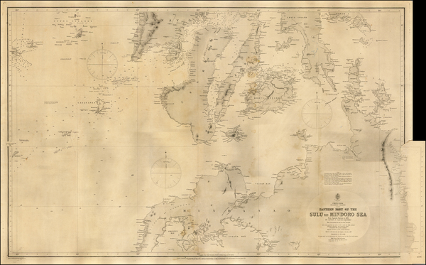 26-Philippines Map By British Admiralty