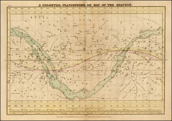 71-Celestial Maps Map By Elijah J. Burritt