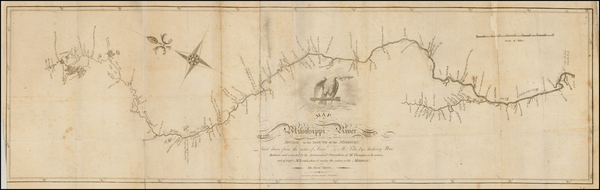 81-South, Midwest, Plains and Rocky Mountains Map By Zebulon Montgomery Pike