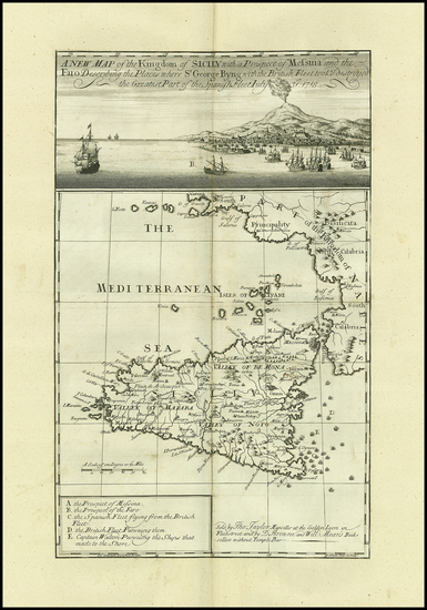 93-Italy Map By Thomas Taylor / D. Browne / William Mears