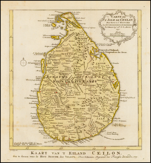 82-India and Other Islands Map By A. Krevelt