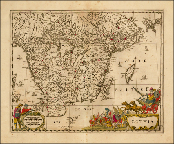 47-Scandinavia and Sweden Map By Moses Pitt