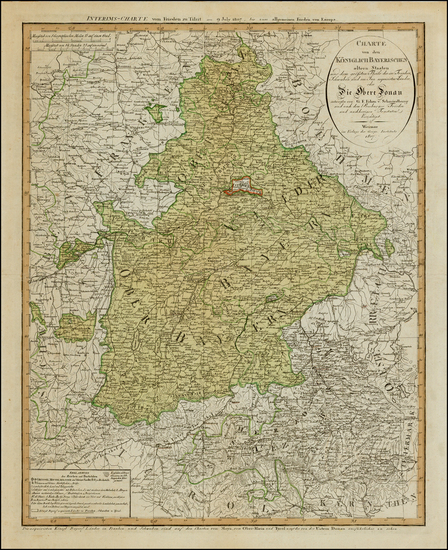 94-Germany Map By Weimar Geographische Institut