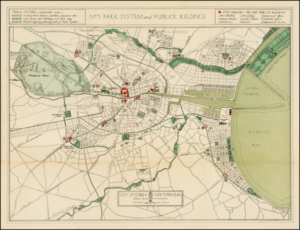 94-Ireland Map By Civics Institute of Ireland