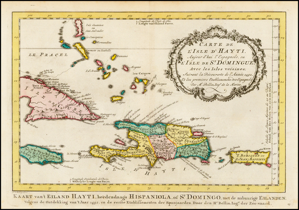 100-Caribbean Map By A. Krevelt