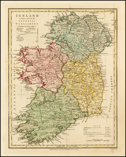 30-Ireland Map By Robert Wilkinson