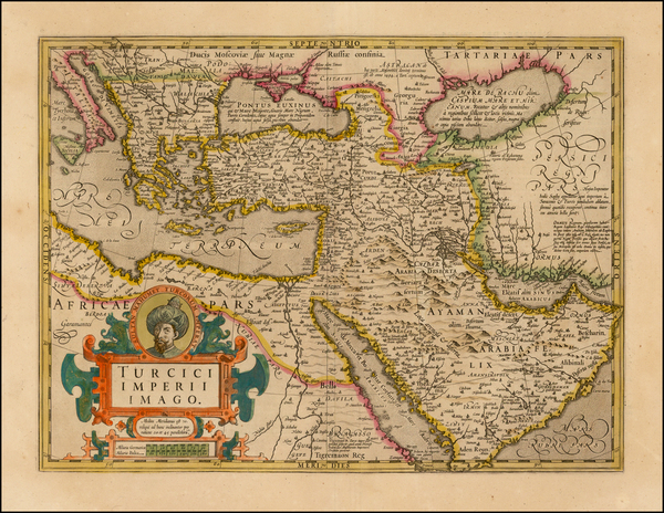 4-Balkans, Turkey, Central Asia & Caucasus, Middle East and Turkey & Asia Minor Map By Jo