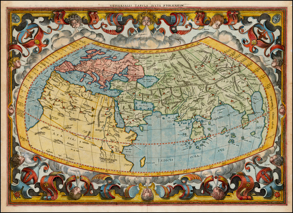 16-World and World Map By  Gerard Mercator