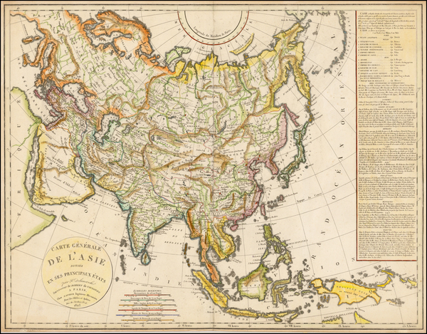 54-Asia and Asia Map By Felix Delamarche