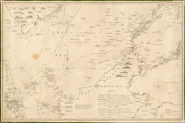 7-Southeast Asia and Philippines Map By James Horsburgh