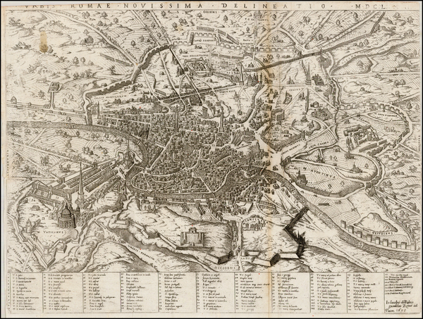 95-Italy Map By Giacomo Giovanni Rossi