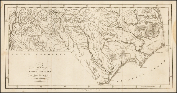 63-Southeast and North Carolina Map By John Stockdale