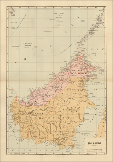 23-Southeast Asia and Other Islands Map By Edward Stanford