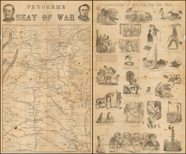 51-Mid-Atlantic and Southeast Map By J. G.  Wells