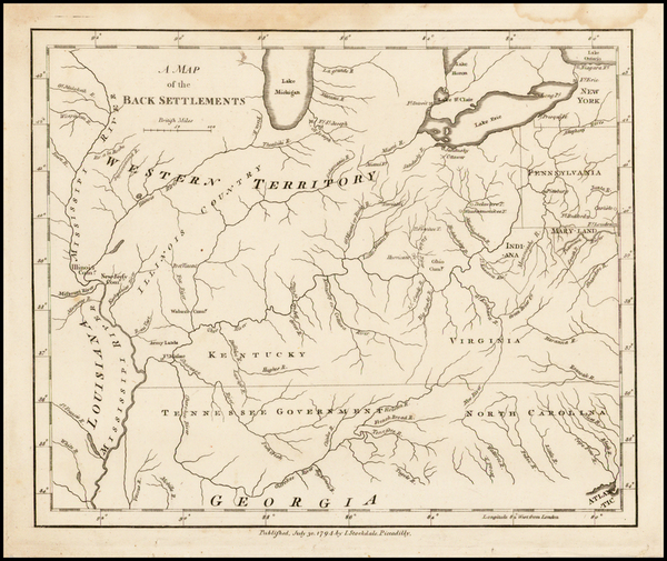 68-South and Midwest Map By John Stockdale