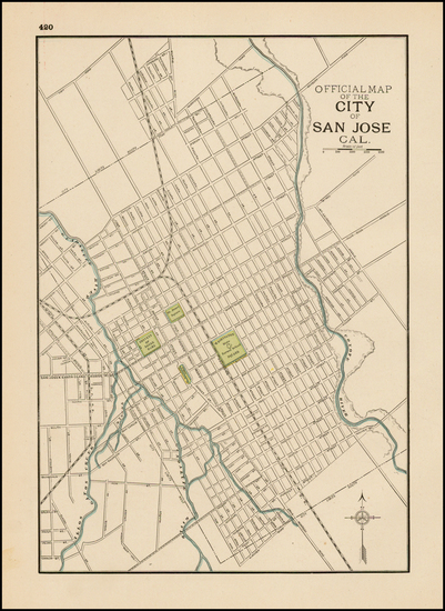 35-California Map By George F. Cram