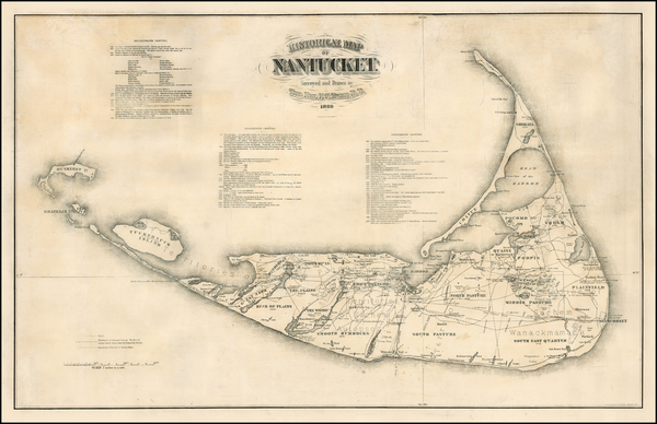 6-New England and Massachusetts Map By F.C. Ewer