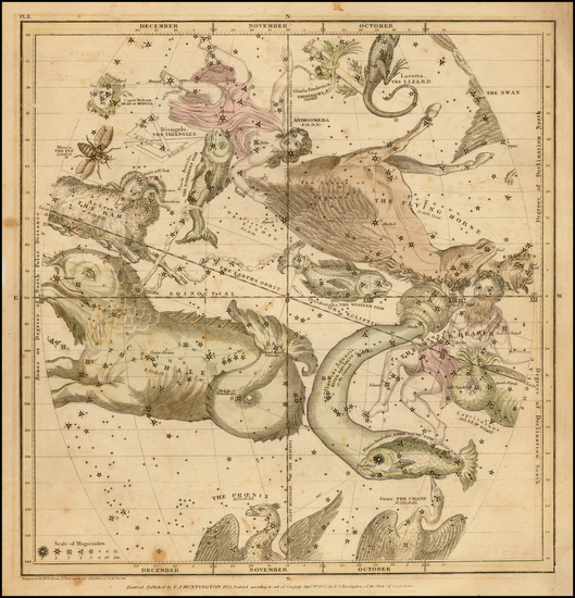 46-Celestial Maps Map By Elijah J. Burritt