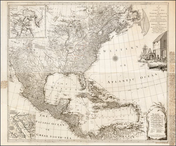 76-United States and North America Map By Tobias Conrad Lotter