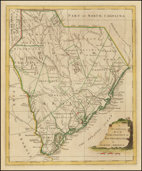47-Southeast and South Carolina Map By Universal Magazine