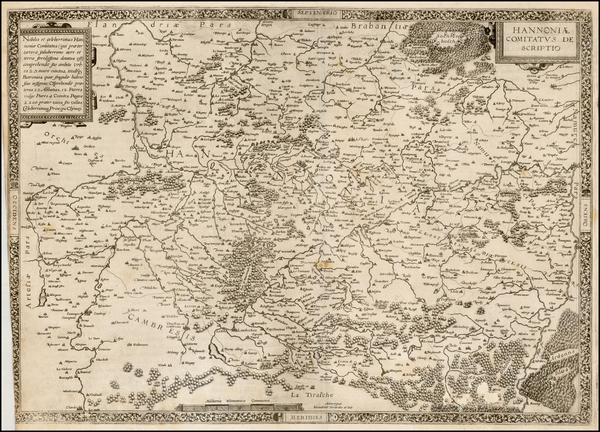 24-France Map By Gerard de Jode