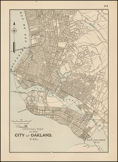 71-California Map By George F. Cram