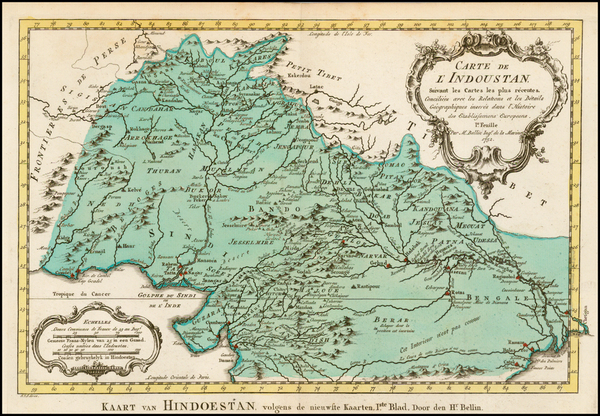 71-India and Central Asia & Caucasus Map By J.V. Schley