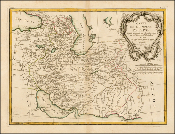 46-Europe, Central Asia & Caucasus, Middle East and Persia & Iraq Map By Rigobert Bonne