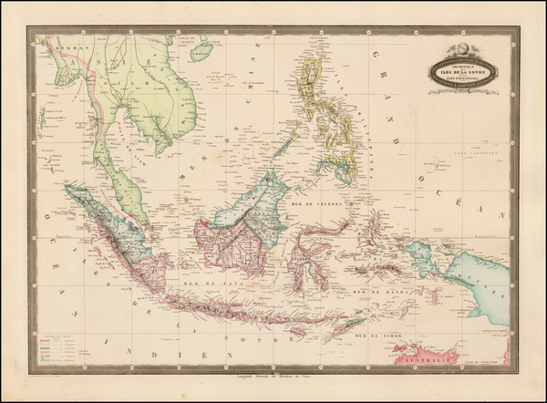 31-Southeast Asia, Philippines and Other Islands Map By F.A. Garnier