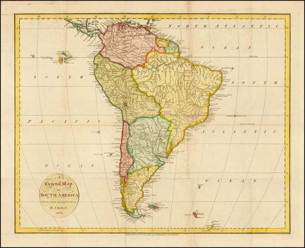 86-South America Map By John Russell