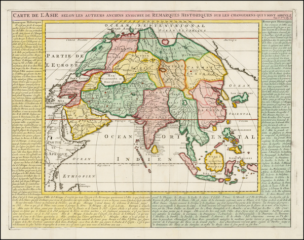 91-Asia Map By Henri Chatelain