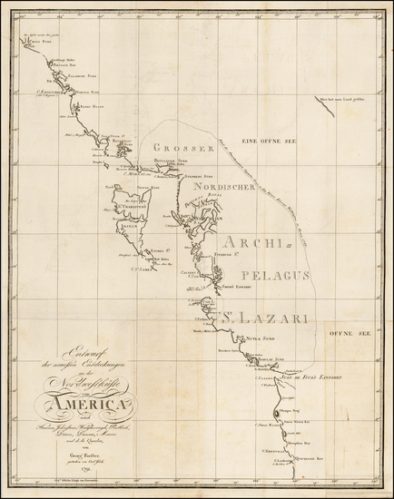 63-Alaska and Canada Map By Jan Rajnold Forster