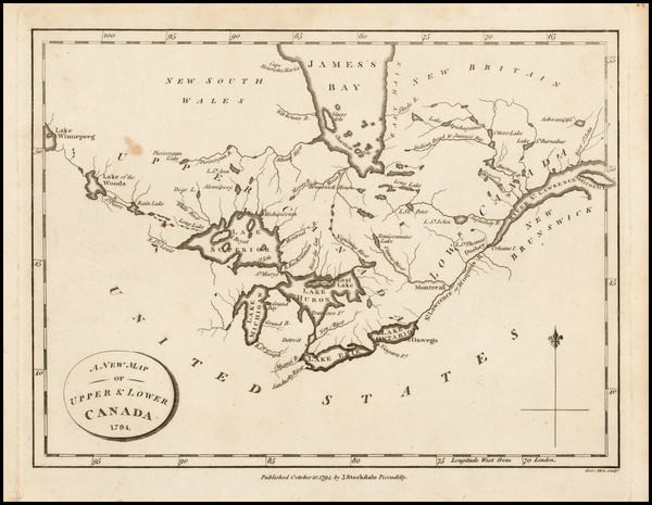 22-Midwest and Canada Map By John Stockdale