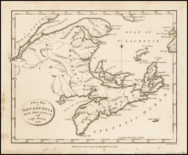 91-Canada Map By John Stockdale