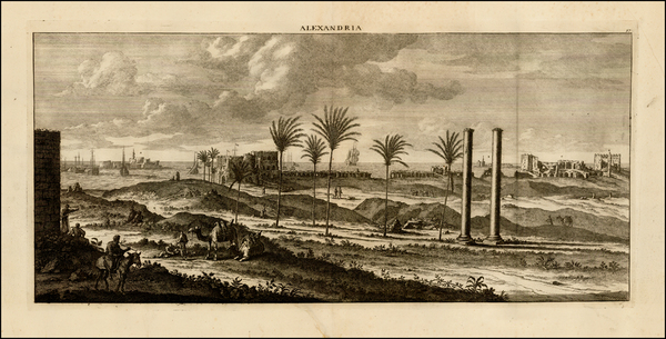 59-Egypt Map By Cornelis De Bruyn