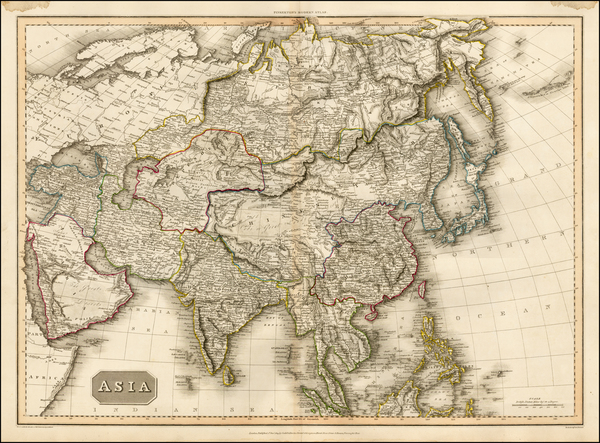 35-Asia and Asia Map By John Pinkerton