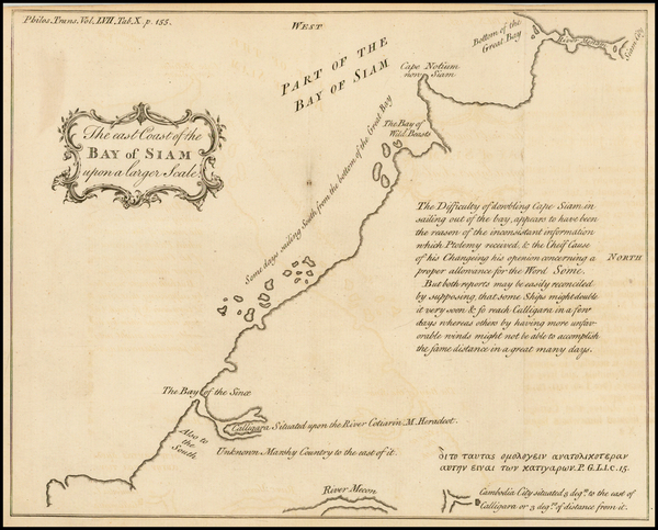 34-Southeast Asia and Thailand, Cambodia, Vietnam Map By Royal Geographical Society