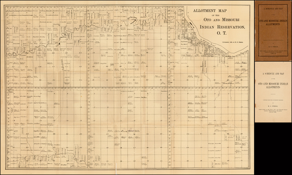 1-Plains Map By R. S. Steele