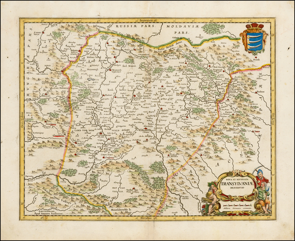 33-Romania Map By Jan Jansson