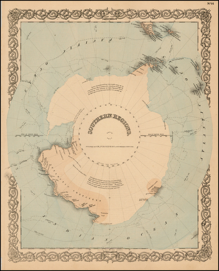 20-Polar Maps Map By G.W.  & C.B. Colton