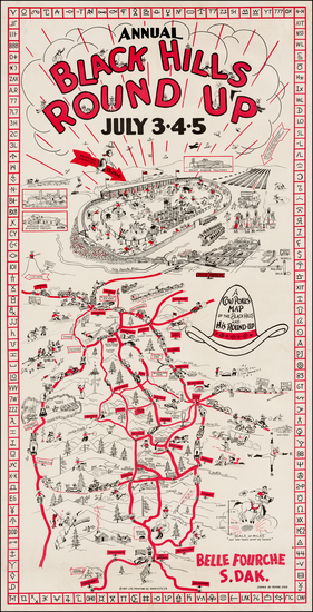 6-Plains and Rocky Mountains Map By Frank Dier