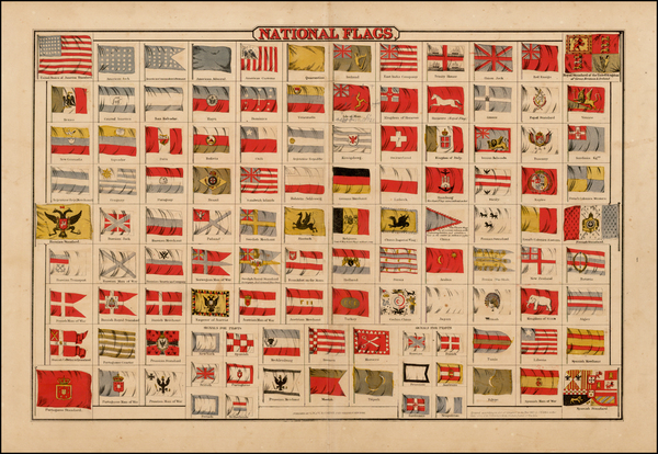 34-Curiosities Map By G.W.  & C.B. Colton