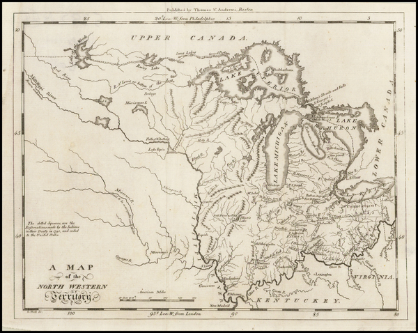 88-Midwest and Plains Map By Jedidiah Morse