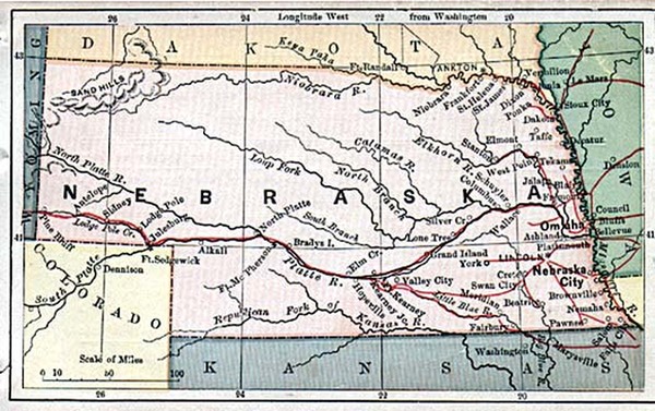 47-Midwest and Plains Map By The Bradstreet Company