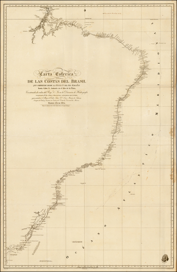 28-Brazil Map By Direccion Hidrografica de Madrid