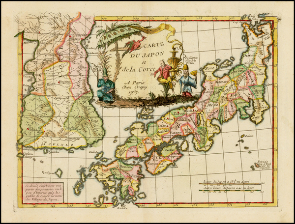 59-Japan and Korea Map By Jean-Baptiste Crepy